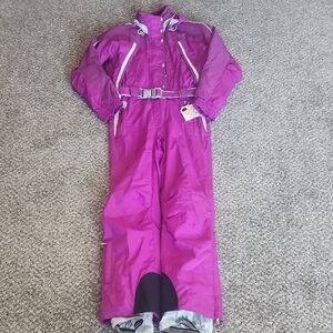 Obermeyer Purple One-Piece Ski Suit